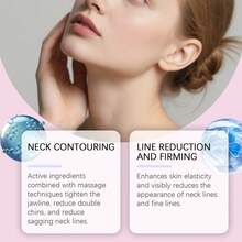 50g Gua Sha Neck Firming Cream, Rich In Collagen, Tightens Skin, Fades Fine Lines, Highly Nourishing And Moisturizing, Suitable For All Skin Types