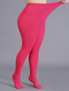 1件装孕妇保暖连裤袜，黑色纯色，弹力保暖，适合孕早期、孕中期和孕晚期，秋冬季穿着舒适。