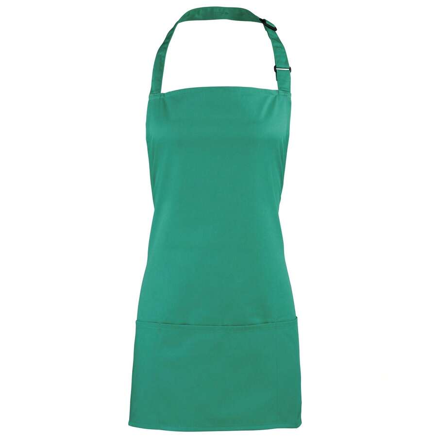 Premier Colours 2-In-1 Apron / Workwear (Emerald) - 65% Polyester/35% Cotton - (RW1074) - Dark Green - View 1