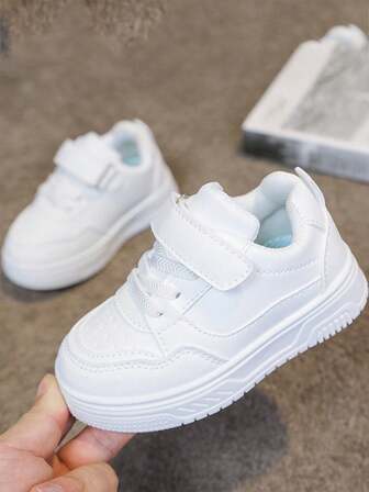 1 par de zapatos deportivos de suela blanda, transpirables y antideslizantes para niños, zapatos deportivos casuales de caña baja, zapatos para bebés y niños pequeños, adecuados para niños/niñas para uso en exteriores