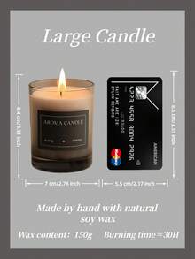 150g Natural Soy Wax Scented Candles | Long-Lasting Home Fragrance For Relaxation & Gifts | Glass Jar Aromatherapy Gifts For Women, Birthday Wedding Decorations.