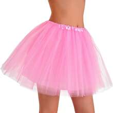 1 件成人 4 层薄纱芭蕾舞裙，公主服装连衣裙，适合角色扮演、生日派对、万圣节角色扮演秋季服装，适合女士