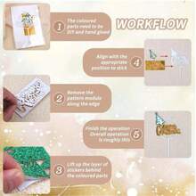 Christmas Cake Toppers - Gold Metal Glitter Christmas Tree Cupcake Topper, Merry Christmas Cake Plugin For Xmas Winter Holiday - Multicolor - View 4