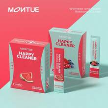 MONTUE Watermelon And Berry Superfoods Happy Cleaner Probiotic Powder,Weight Loss Products,Happy Cleaner Para Bajar De Peso, Natural Antioxidant & Greens Mix With Fruits And Veggies,Probiotics For Women(14 Days, Blue Raspberry & Watermelon) - WETERMELON - 查看 5