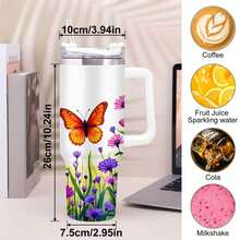 1 Pc 20oz 304 Stainless Steel Insulation Water Bottle - Keeps Cold For 12 Hours & Hot For 6 Hours - Suitable For Everyday Use - Perfect Gift For Birthday, Party, Family & Halloween