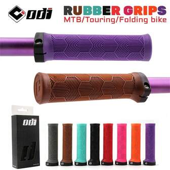 ODI Bike Grip Rubber Soft Bicycle Handlebar Grips Non-Slip MTB Grips Waterproof MTB Cuffs Lock On Bike Handle Mountain Bike Grip