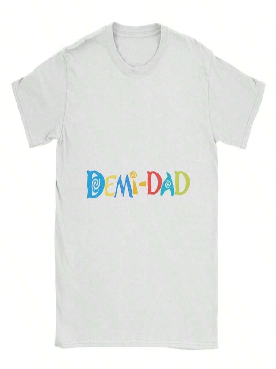 Men Funny Moanas Maui Stronge T Shirts Just An Ordinary Demi Dad Cotton Clothing Humor Short SLeesve Round Neck Tee Shirt T-Shirts - 白色 - 查看 1