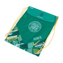 Celtic FC Vector Drawstring Bag (Green/Yellow/White) - 100% Mixed - (TA12571) - Green - View 2