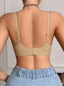 Nude Seamless Women's Bra, Wireless Soft Jelly Gel, Fashionable Ladies Bra, Suitable For Daily Wear All Year Round - Multicolor - View 10