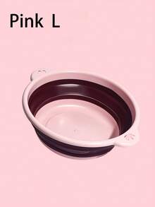 1 pièce Cuvette de lavage pliable portable, rangement pratique, évier pliant rond économise de l'espace, cuvette de lavage pliable en plastique polyvalente et portable pour la vaisselle, le camping, les voyages, la lessive, cuvette pliante pour la rentrée scolaire