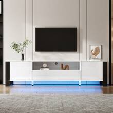 Television Stands & Entertainment Centers - White - View 2