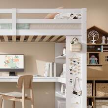 Kids Bed Frames, Headboards & Footboards - White - View 5