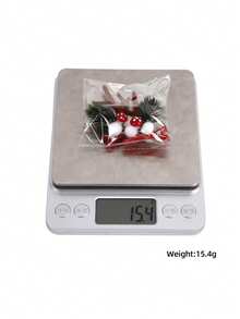 2pcs Girls' Christmas Hair Clips Party Decoration Christmas Gift With Reindeer Antler Duckbill Clips, Bow, And Bell, Suitable For Christmas Parties, Gathering Decorations, Stage Decorations, Photo Props, And Other Christmas Scenes. - Multicolor - View 6