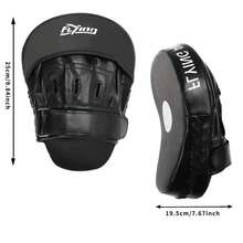 1 Set PU Leather Boxing Gloves With Hand & Foot Targets, Martial Arts Training Equipment Combo, Suitable For Home, Boxing Gym, Taekwondo Studio, Sparring Punching Bag - Multicolor - View 5