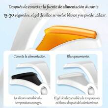 Rizador de Pestaas con Calefaccin Elctrico, Enchinador de Pestaas de Doble Uso Fro/Calor, Eyelash curler, Sin Bordes, Calentamiento Rpido con Calor de 65 C y para Todas las Pestaas - Blanco - Ver 7