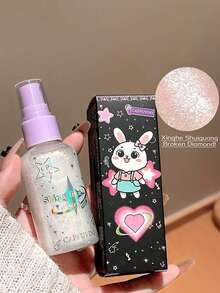 Cappuvini 1 件装珠光全身闪光喷雾、面部和肩部高光液 - 彩色 - 查看 3