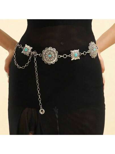 1pc Women's Christmas Element Belt - Fashionable Design Christmas Gift, Perfectly Matches Holiday Outfits And Daily Wear, Christmas Decoration