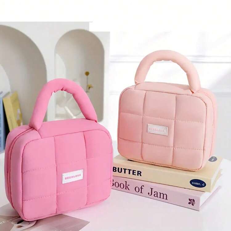 Make Up Bags - Màu Hoa hồng đỏ - Xem 2