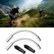 4 Paar Fahrrad Gummi Schlauch Bremsleitungen, Fahrrad Zubehör - Geeignet für alle Fahrradtypen