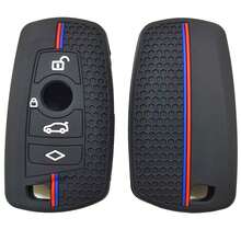 Silicone Car Key Case Cover Shell Fob For BMW F30 F31 F32 F34 F20 F21 F07 F10 1 3 5 7 Series X1 X3 G01 X4 G02 X5 F15 F16 M3 M4 - Multicolor - View 4