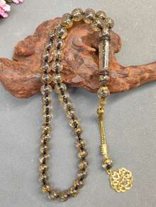 1 件 45 颗 10 毫米穆斯林念珠手链，经典多色可选，男女通用日常佩戴配饰 - 彩色 - 查看 12