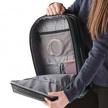 Hedmark Commuter 21L Backpack (Graphite Grey/Black) - 50% Polyurethane/50%  Polyester - (PC5429) - Grey - View 4