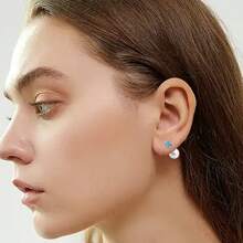 1/6 Pc Elegant Stainless Steel Zirconia Huggie Earring For Cartilage, Helix, Tragus, Nose, Septum, Lip - Sexy Style, Versatile Piercing Accessory