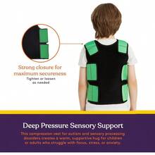 Sensory Comprion Vest For Deep Prure Vest For Autism Hyperactivity Mood Procing Disorders
