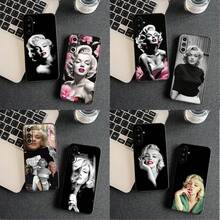 Soft Casing for Apple  15 16 Plus 13 11 12 Pro Max X XR ProMax 16E 15+ Marilyns Wallpaper M-Monroes Cover Phone Case,Covercompatible with  17 Hülle, 17 pro Hülle, 17 promax Hülle