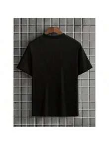 Women's Printed T-Shirt With Phrase "Too Much Bureaucracy To Look Hot" 100% Cotton Blouse - 黑色 - 查看 4