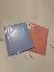 1 pieza Carpeta transparente tamaño A4, funda transparente para documentos para estudiantes de secundaria y primaria, partituras musicales, colección de certificados, carpeta de oficina