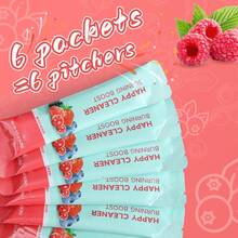 MONTUE Watermelon And Berry Superfoods Happy Cleaner Probiotic Powder,Weight Loss Products,Happy Cleaner Para Bajar De Peso, Natural Antioxidant & Greens Mix With Fruits And Veggies,Probiotics For Women(14 Days, Blue Raspberry & Watermelon) - WETERMELON - 查看 3