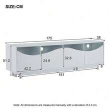Television Stands & Entertainment Centers - White - View 7