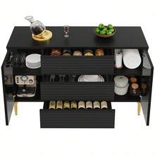 Storage Cabinets - Black - View 8