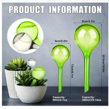 Random Automatic Plant Watering Globes, Practical Transparent/Colorful Style Self - Watering Devices For Indoor And Outdoor Plant Care Scenarios, Efficiently Keeping Plants Hydrated For Busy Gardeners And Plant Lovers Christmas Flowerpot