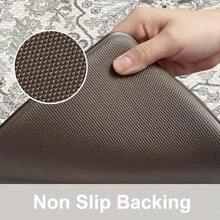 KIMODE Tapete de cocina antifatiga de 17.3 x 29 pulgadas bohemio antideslizante impermeable para piso acolchado cómodo para lavandería oficina fregadero computadora color gris - GrisclaroGris claroMulti - Ver 6