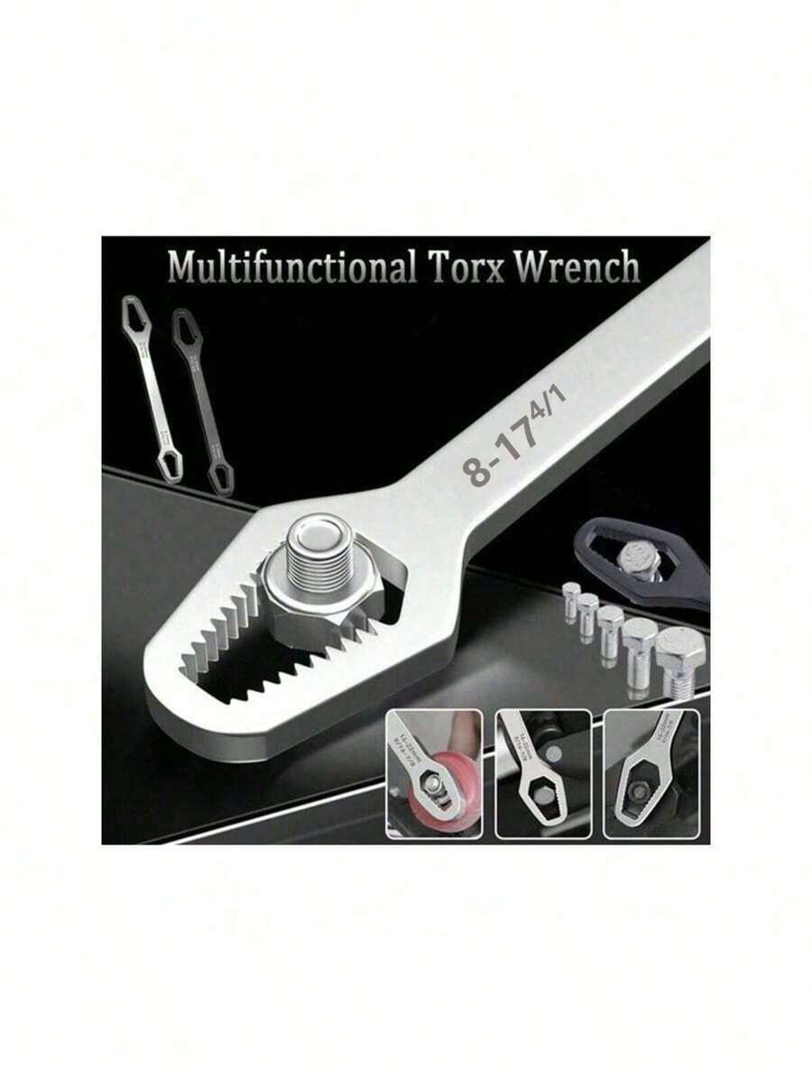 Universal Double-Torx Wrench, Adjustable , Upgrade Your Toolbox, Tools Men - 1 - View 1