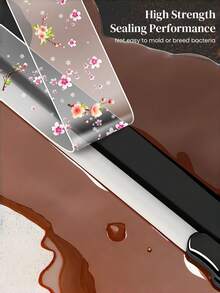 1 卷 118.11 英寸厨房密封胶带，防水防霉炉灶边缘密封胶条，适用于水槽马桶缝隙防水，塑料材质，无需电力 - 彩色 - 查看 5