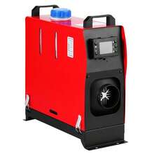 12V 8KW Diesel Air Heater,8000W Parking Heater Kit With Remote Muffler And LCD Display For RV Fast Heating,RV Trucks, Car Trailers, Boats, Buses - Red - View 4