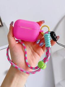 Casing Pelindung Silikon untuk Generasi ke-4, Pro 2, 3, 2, dengan Tali Gantungan - Hot Pink - View 10