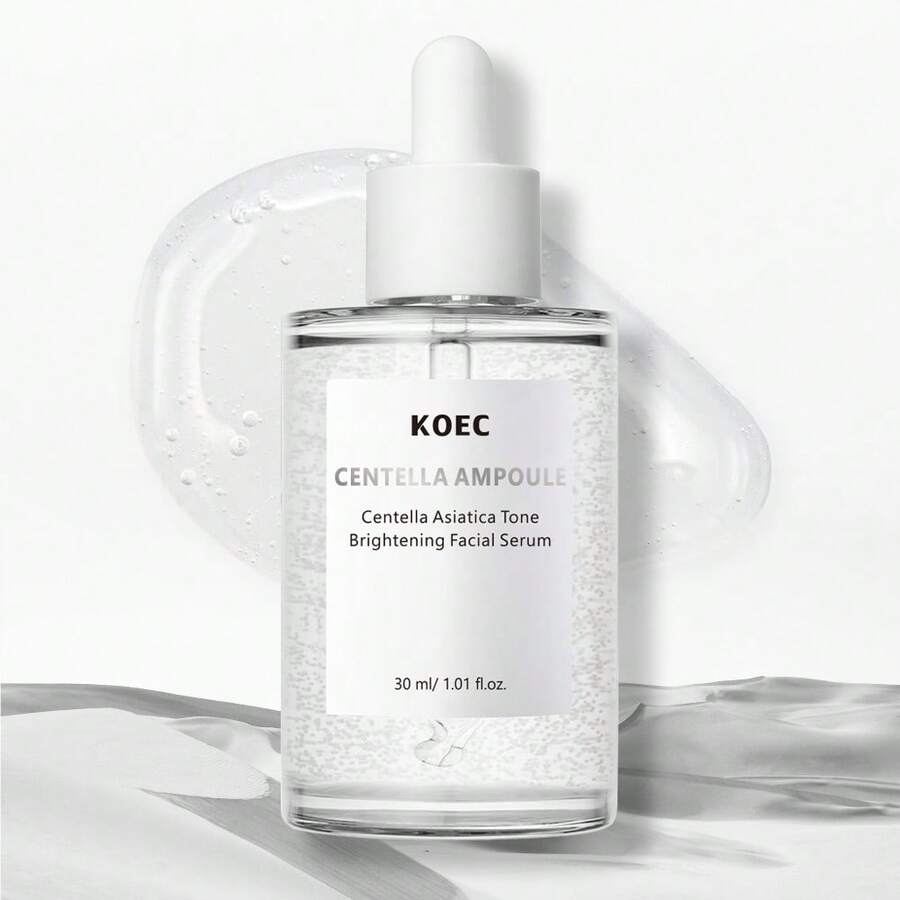 KOEC 积雪草亮肤精华液 | 舒缓、保湿、亮肤 - 适合所有肤质的韩国护肤品 - 白色 - 查看 1