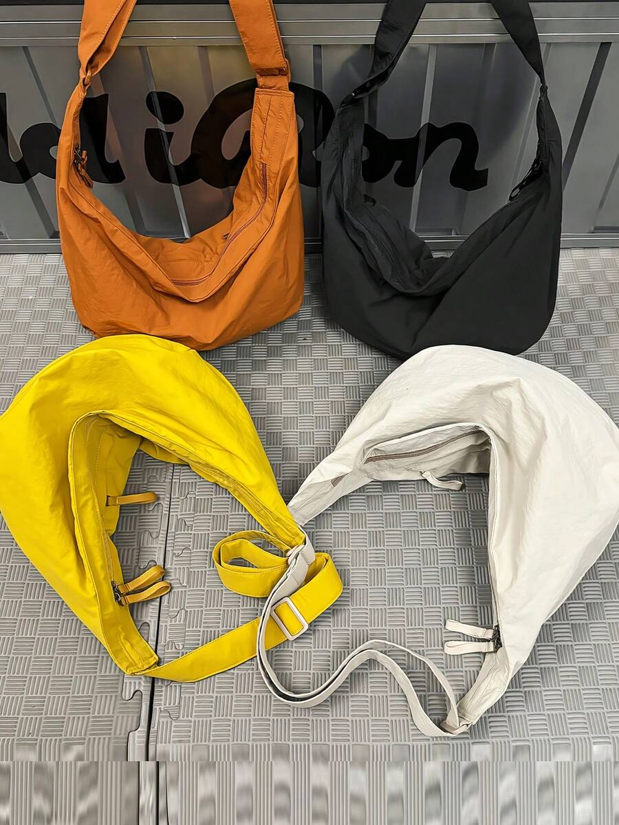 New Fashionable Casual Niche Crossbody Bag, Versatile And Portable, Drawstring Drawstring Drawstring Shoulder Bag, Unisex - Multicolor - View 1