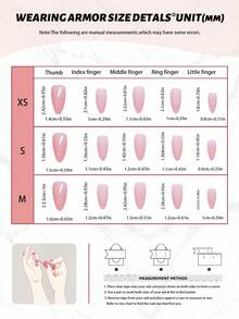 10 件手工制作性感深红色金线线圈白色法式 3D 樱桃杏仁形美甲贴纸，高端性感奢华指甲贴花 - 紅白色 - 查看 5