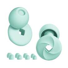 Tapones de silicona suaves - Super cómodos, tapones de oído reutilizables para reducir el ruido, para dormir, concentración profunda, viajes, sensibilidad | Protección auditiva flexible | Ajuste personalizable | Reducción de ruido de 30dB (SNR) - Multicolor - Ver 15
