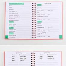 1PC Password Participation Book, Alphabetically Ordered Password Diary And Organizer, Personalized Password Log In 4.7-Inch X 6.1-Inch Mini Size With University Level Grid Pages, Perfect For Home And Office Organizations - 灰色 - 查看 8