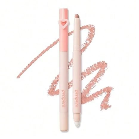 Peripera MOOD IN SHADE Eye Stick -M01 LAZY PEACH | Shimmer, Highlighter, Convenient Eye Shadow Cream - M01 ĐÀO LƯỜI - Xem 1