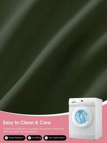 1 chiếc phong bì chần bông nhún bèo kiểu Pháp lãng mạn không có ruột, vỏ gối trang trí lãng mạn sang trọng cho phòng ngủ/ký túc xá/ghế sofa/ghế dài, quà tặng cho người yêu, bạn bè. Có thể giặt bằng máy. Chứng nhận Oeko-Tex. Màu xanh ô liu - Màu xanh Ô liu - Xem 7