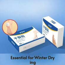 50/100pcs Breathable High-Viscosity Dry Crack Adhesive Tape, Pressure-Sensitive Tape For Cracked Hands And Feet, And Cracked Heels. Independent Packaging - Multicolor - View 10