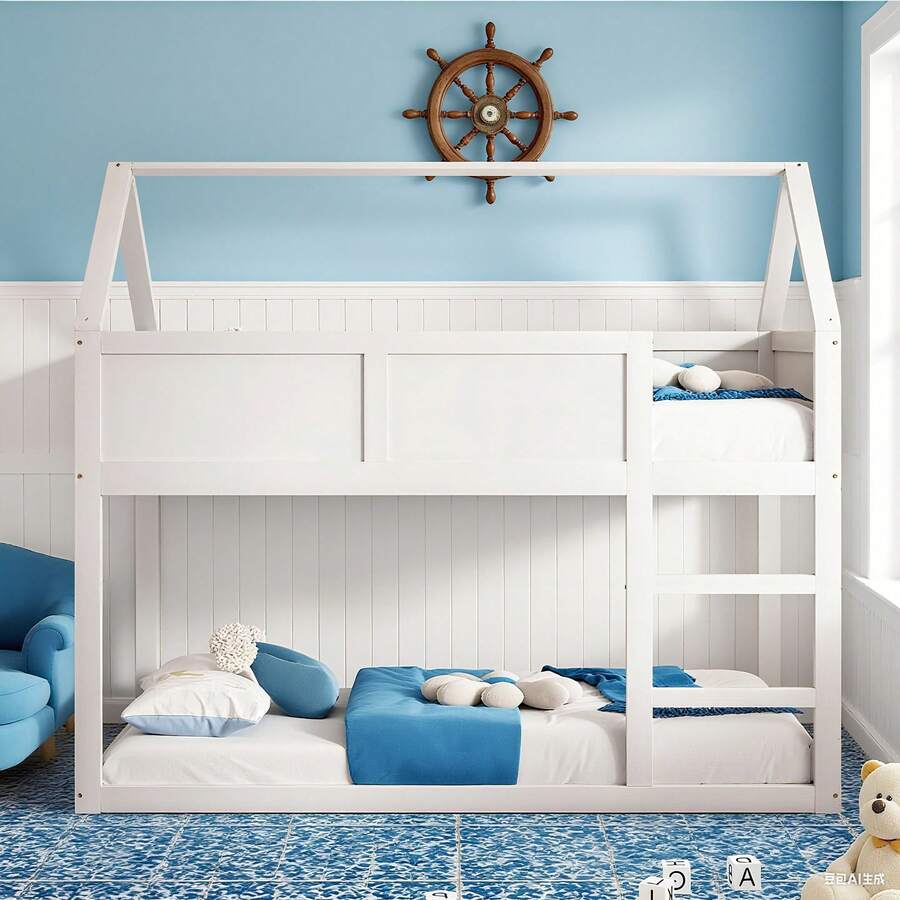 Kids Bed Frames, Headboards & Footboards - White - View 1