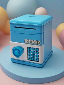 Hucha mecánica manual en miniatura, regalo de juguete de simulación para niños - Multicolor - Ver 15